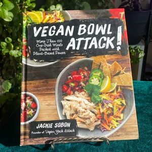 Vegan Bowl Attack vegan cookbook - brand new